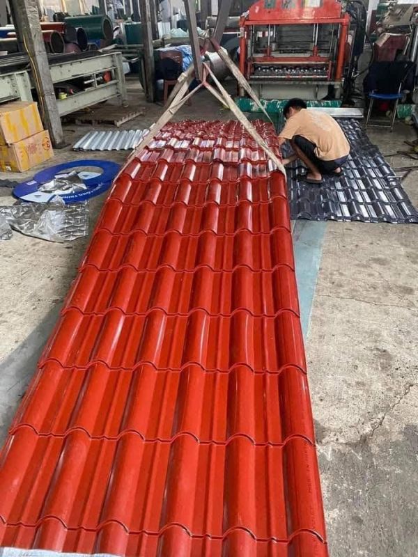 Tole Mạ Màu Đỏ Đô